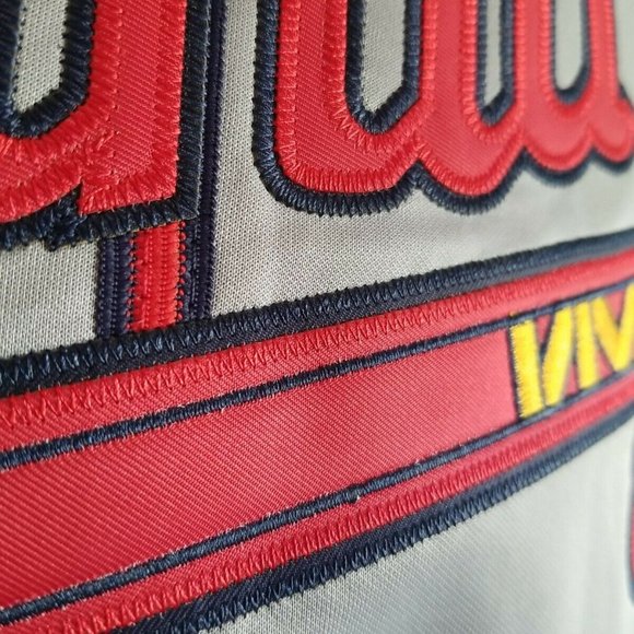 Chipper Jones Jersey Atlanta Braves 1995 Throwback Stitched NEW With Patches! - Picture 2 of 11